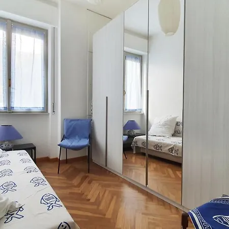 Appartamento Welcome Riviera - La Viola, 70 Sqm, 1bedroom,1 Bathroom, Air Conditioning, Wifi, At 5 Min From And Train Station In Rapallo, Private Garage Available On Request At 20,00 Per Night Rapallo